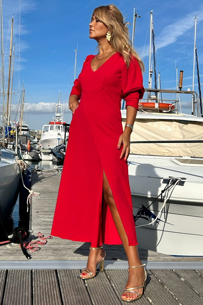 Vestido Concha Red