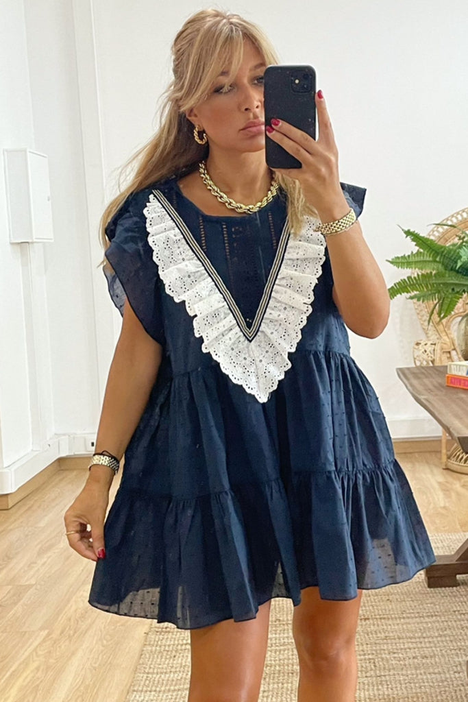 Blusa/Vestido Creta Blue