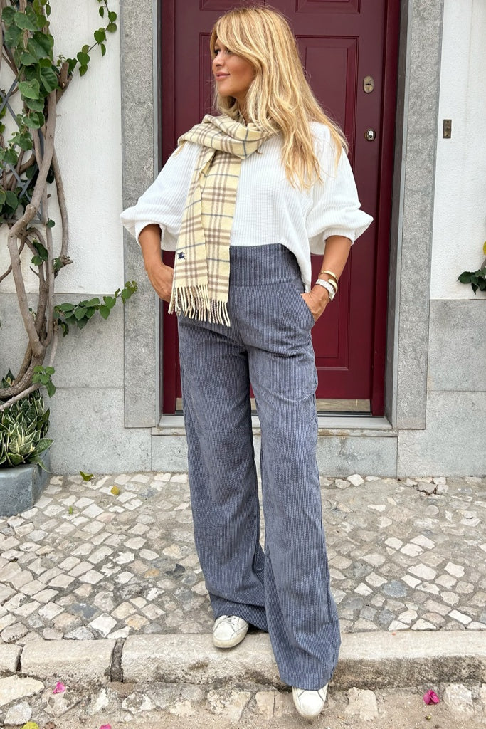 Bombazine Pants Grey
