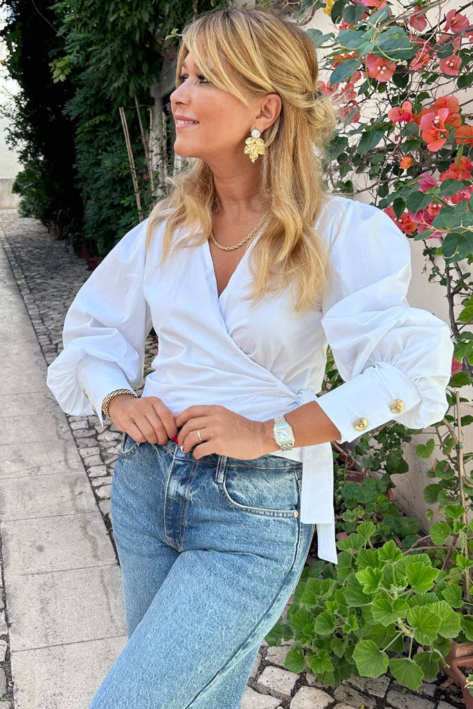 Blusa London White