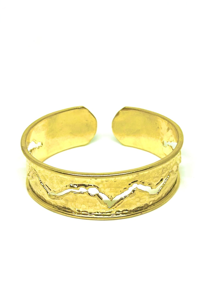 Pulseira Dourada Recortada