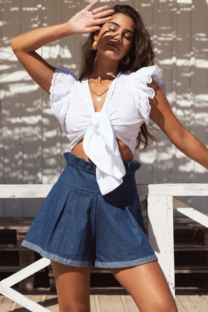 Blusa Marraquexe White