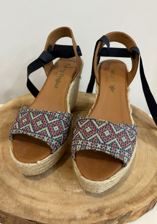 Sandália Multicolor Aberta