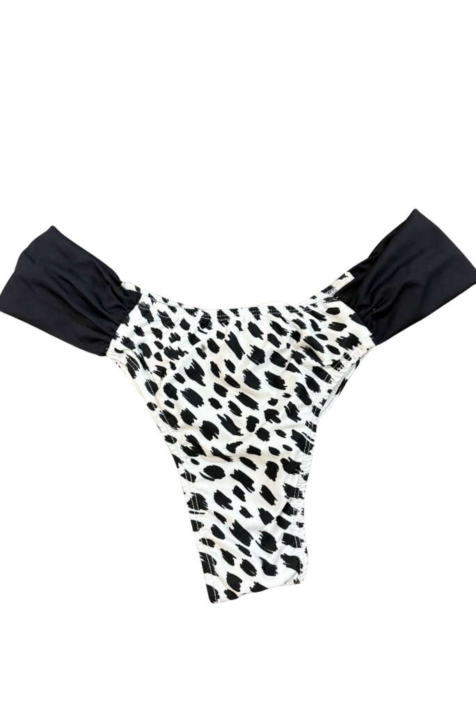 Cueca Biquini White & Dots