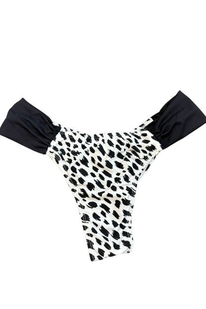 Cueca Biquini White & Dots