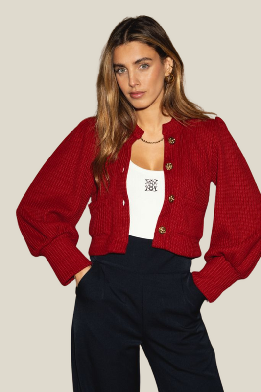 Cardigan Windsor Red