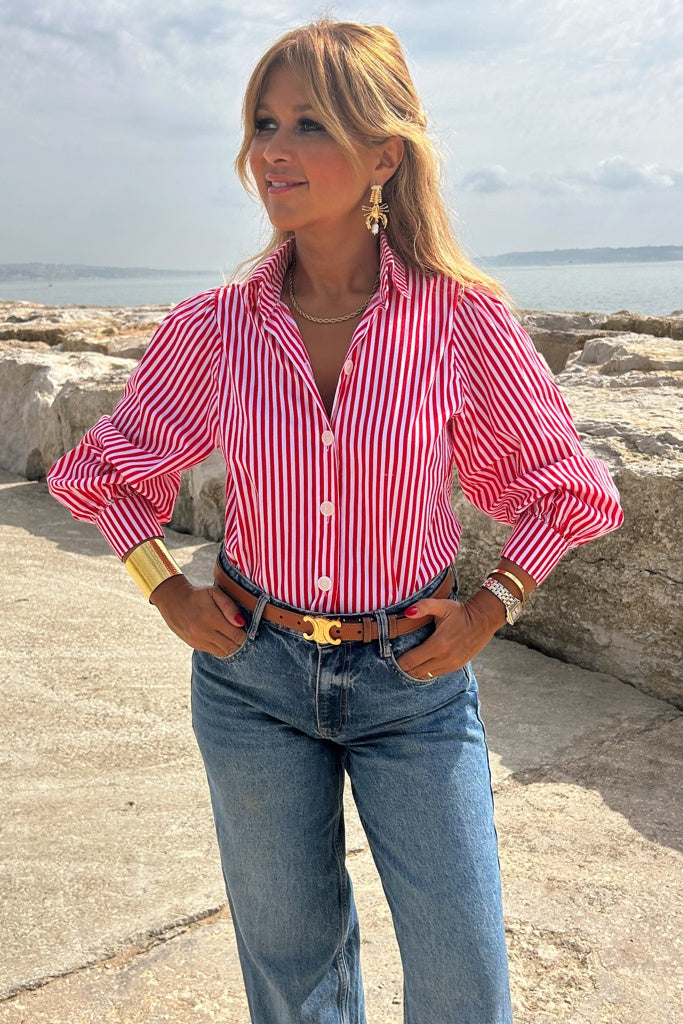 Shirt Douro Stripes Red