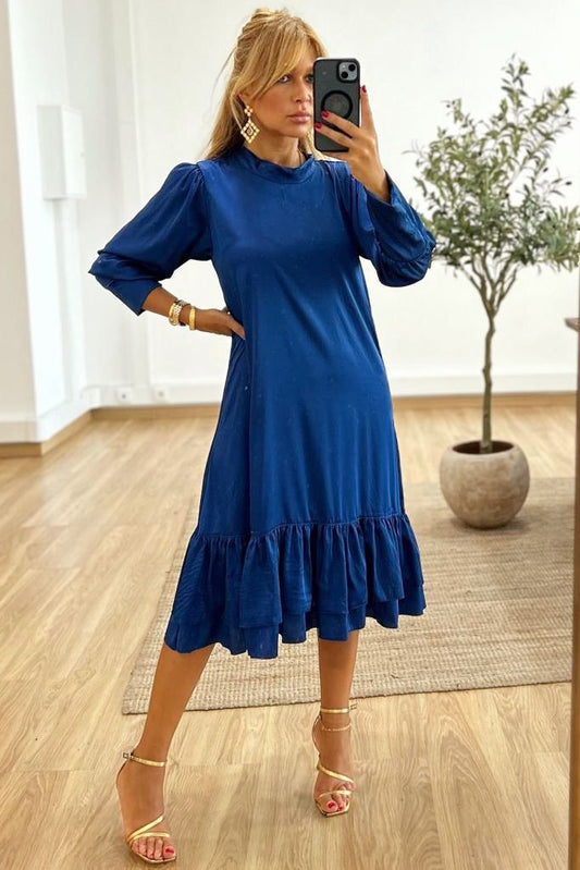 Vestido London Blue Royal